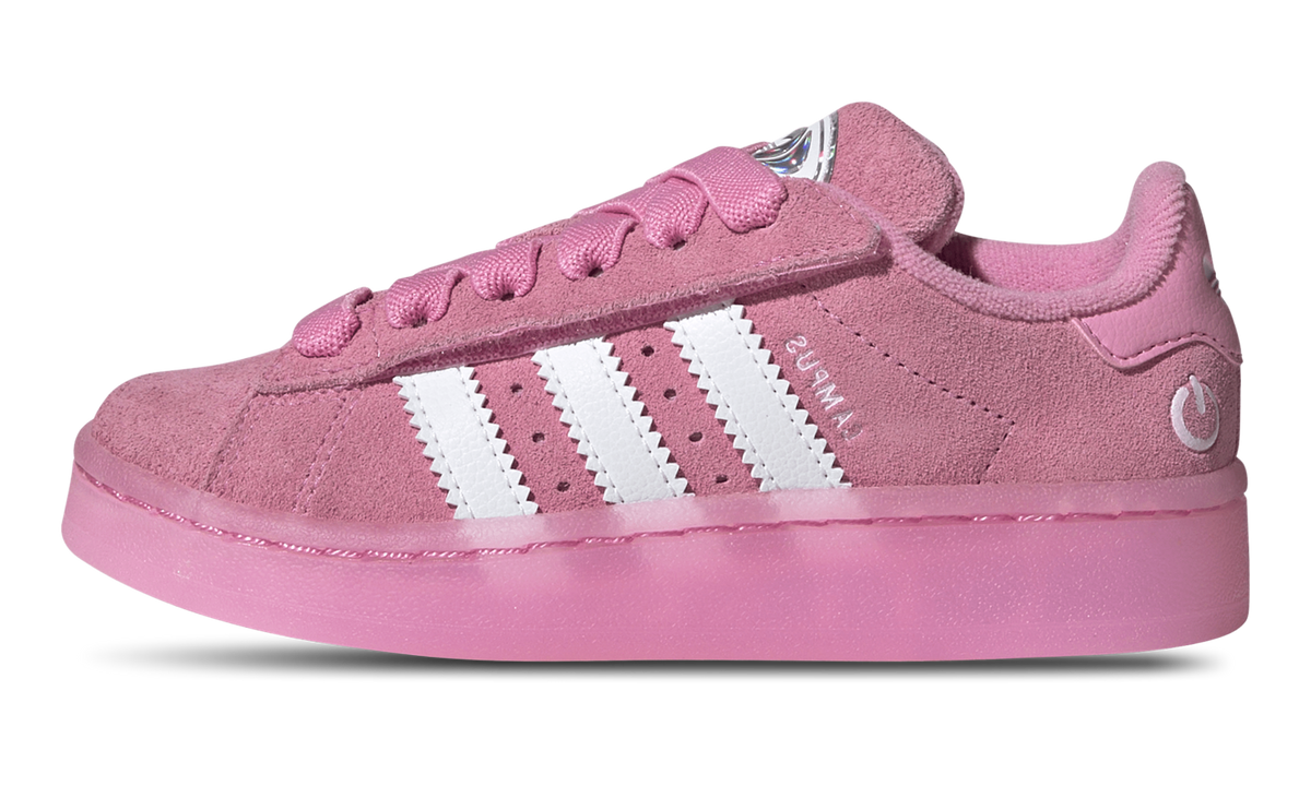 Campus 00s LED Lights Comfort Closure GS "Bliss Pink White Clear Pink" JS1280