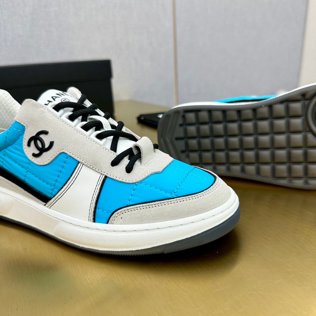 CC 26 Casual Panda Sneakers Blue in Nylon 815936