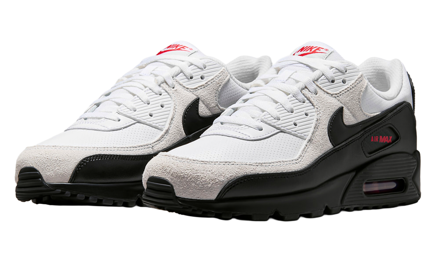 Air Max 90 "Perforated Leather White Black" IV2867 100