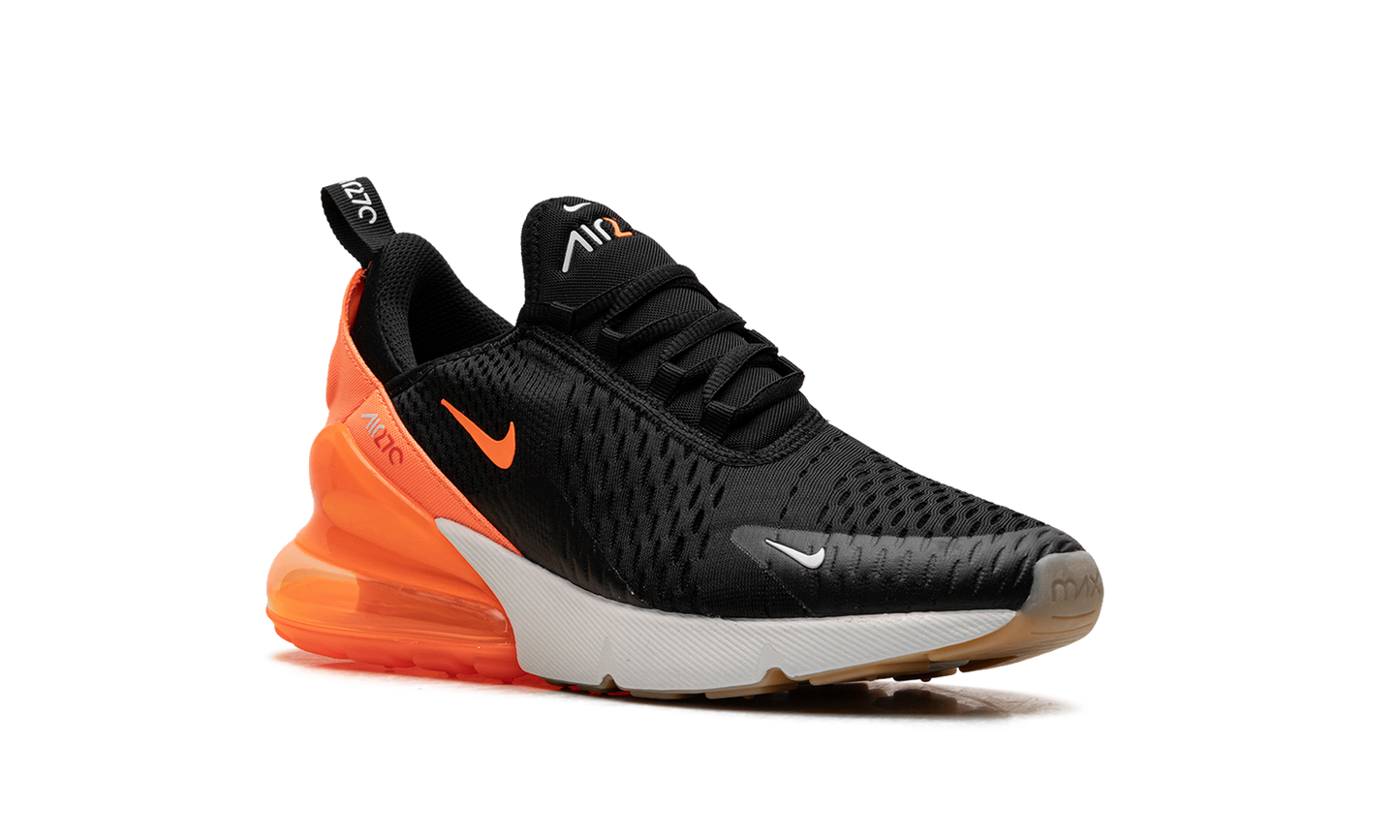 AIR MAX 270 GS "Black Total Orange Bright Crimson" 943345 037