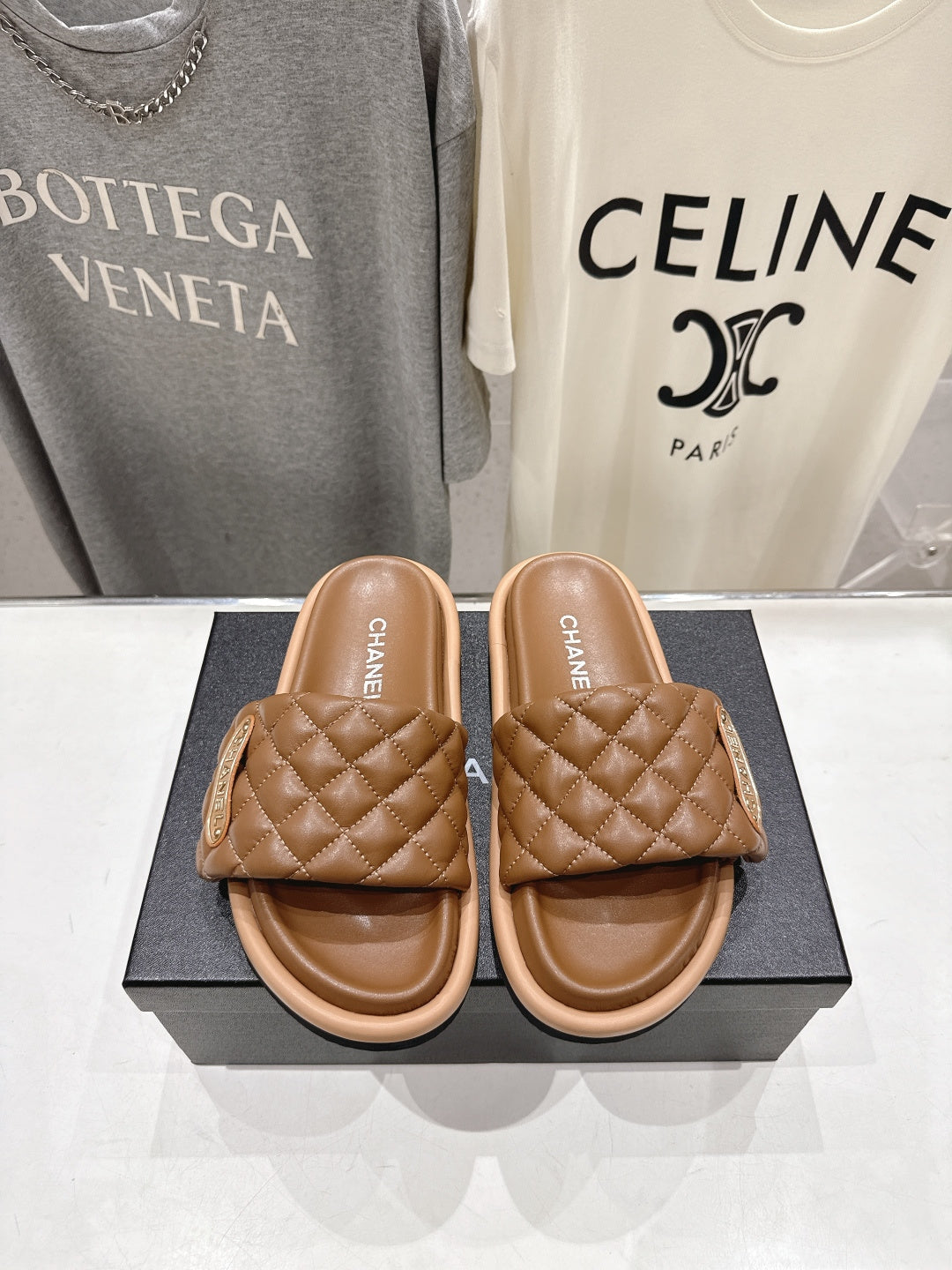 Chanel 2026 Flat Sandal Sheepskin 713024