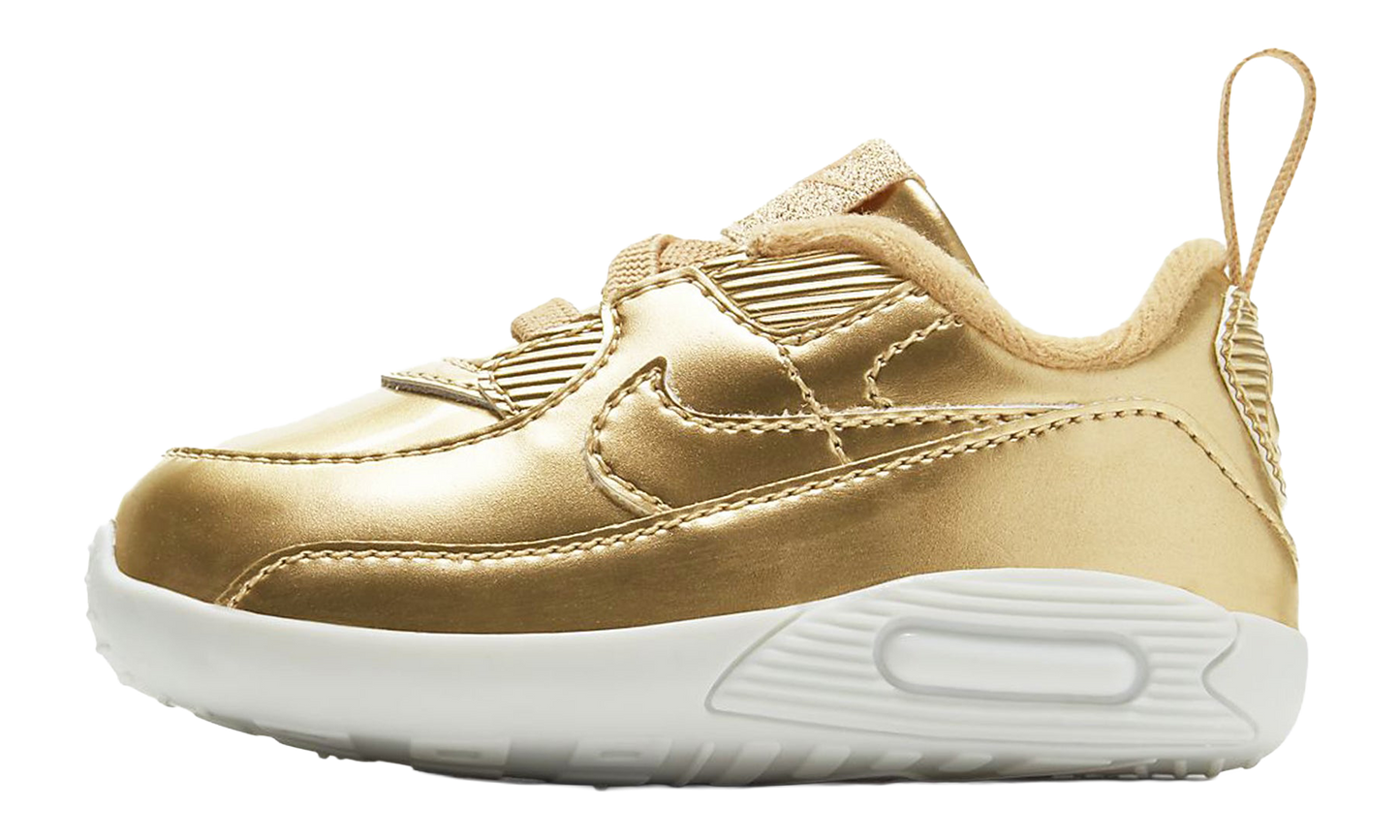 Air Max 90 Crib QS "METALLIC GOLD/CLUB GOLD/WHITE" CV2397 700
