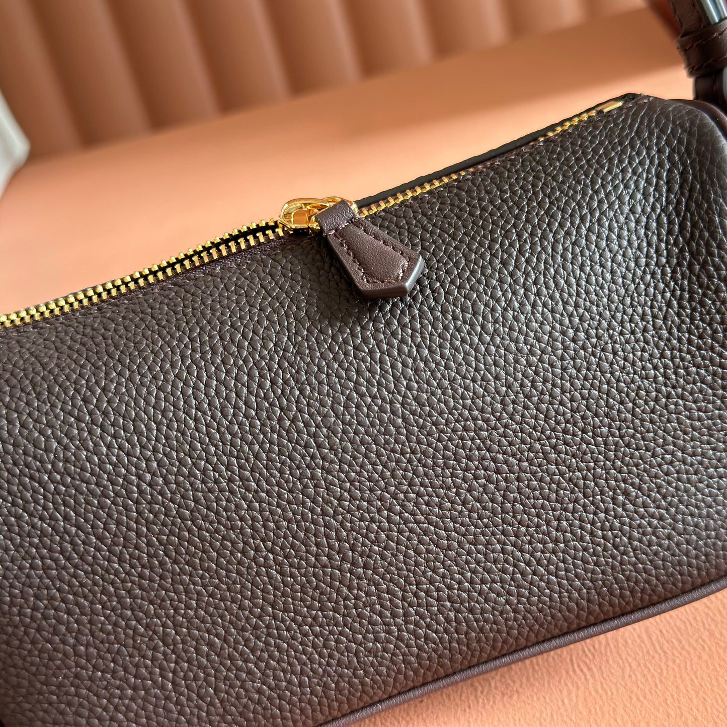 GG Half Horsebit Bag 19cm Black Grain Leather