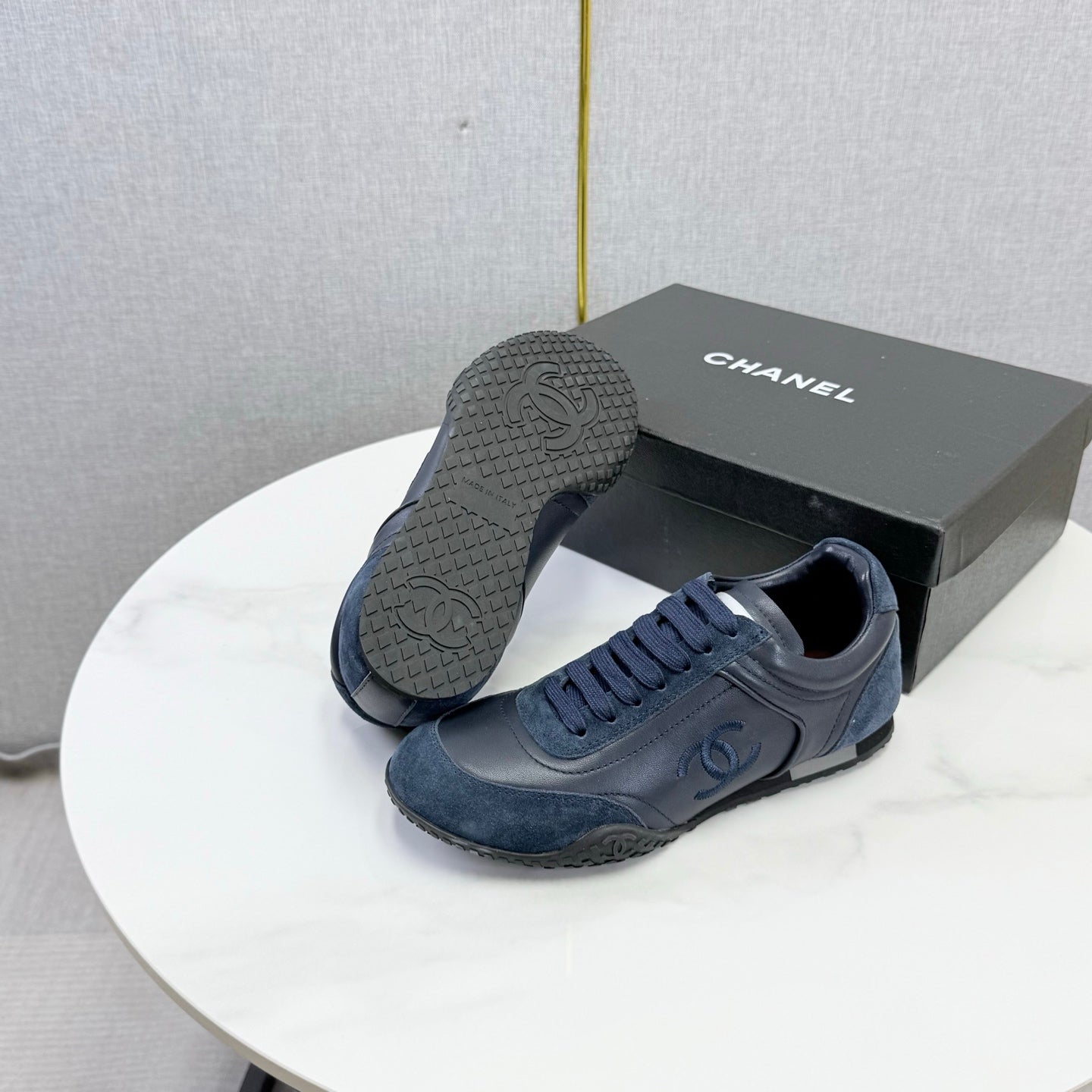 CC 26s Sneakers Dark Blue Leather Suede 972904