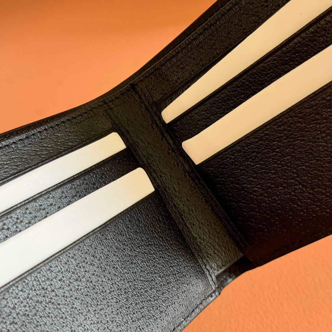 GG Ophidia Wallet Black Leather