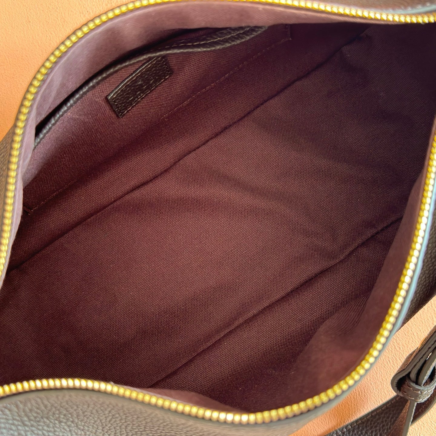 GG Half Horsebit Bag 31.5cm Black Grain Leather
