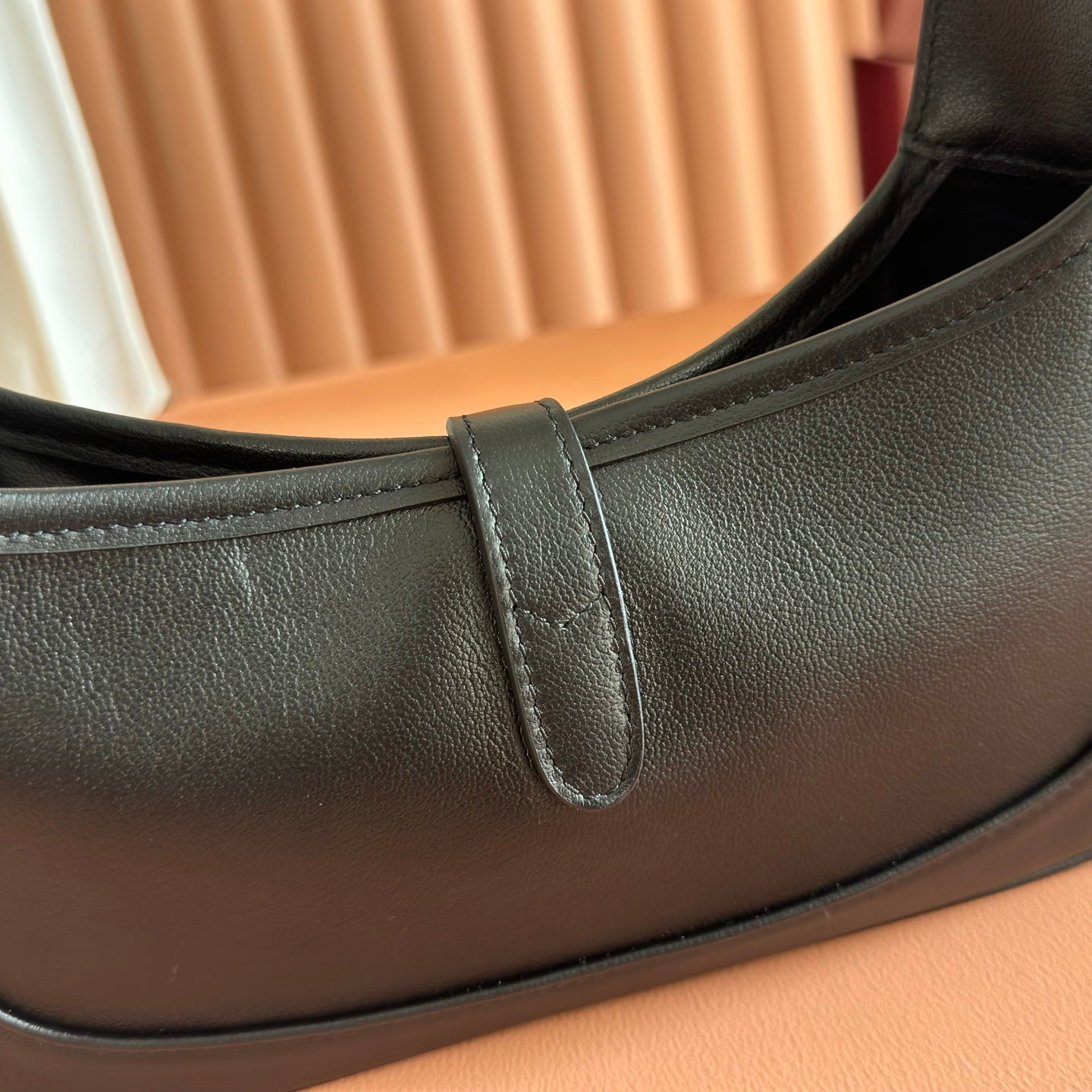 GG Jackie 1961 Slim Shoulder Bag Black Lambskin 285155
