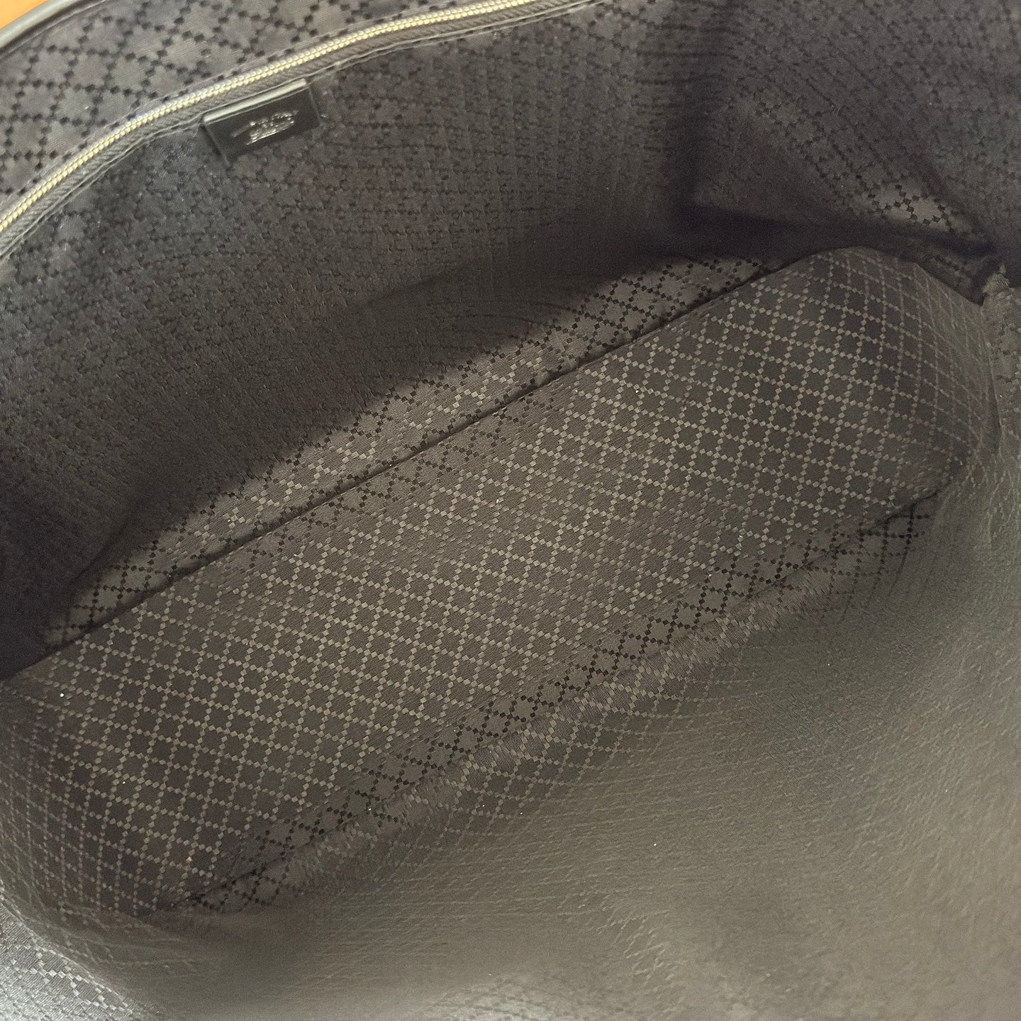 GG Jackie Large Tote Bag Black Canvas