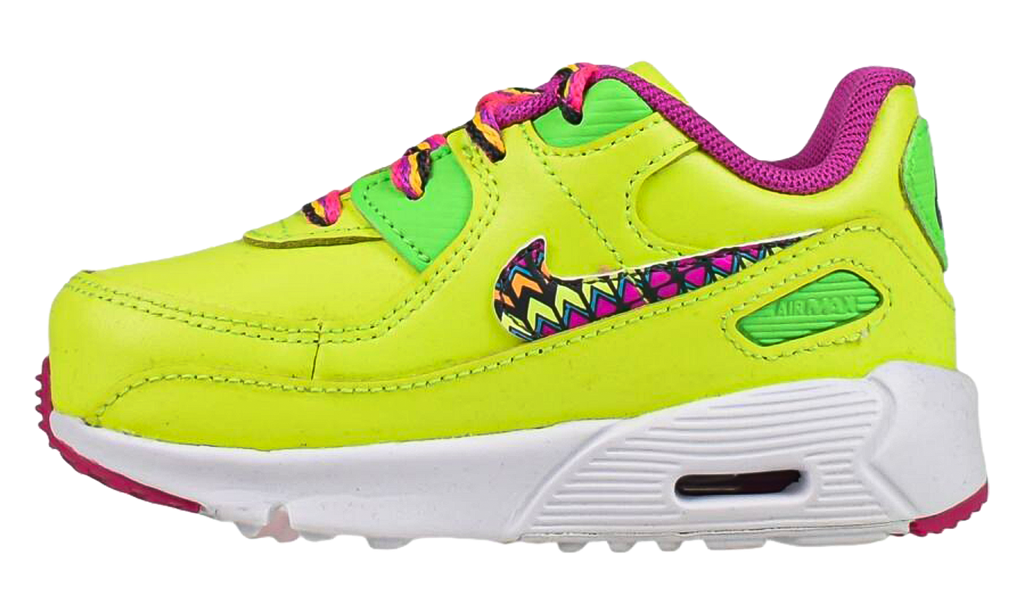 Air Max 90 TD "Volt Fire Pink Green Strike" CW5798 700