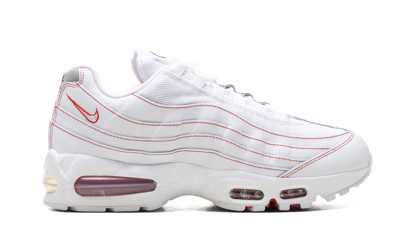 Air Max 95 OG "Big Bubble White University Red" IB7936 100
