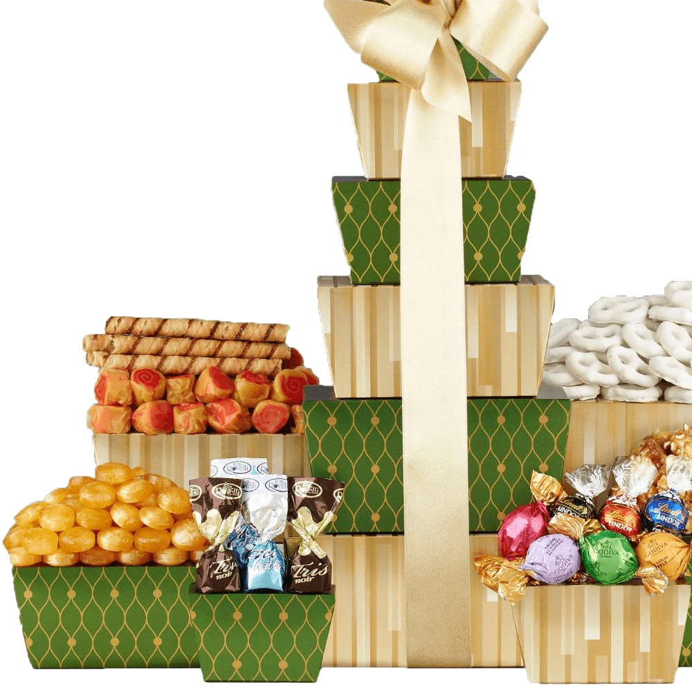 Wine Country Gift Baskets Tower of Sweets