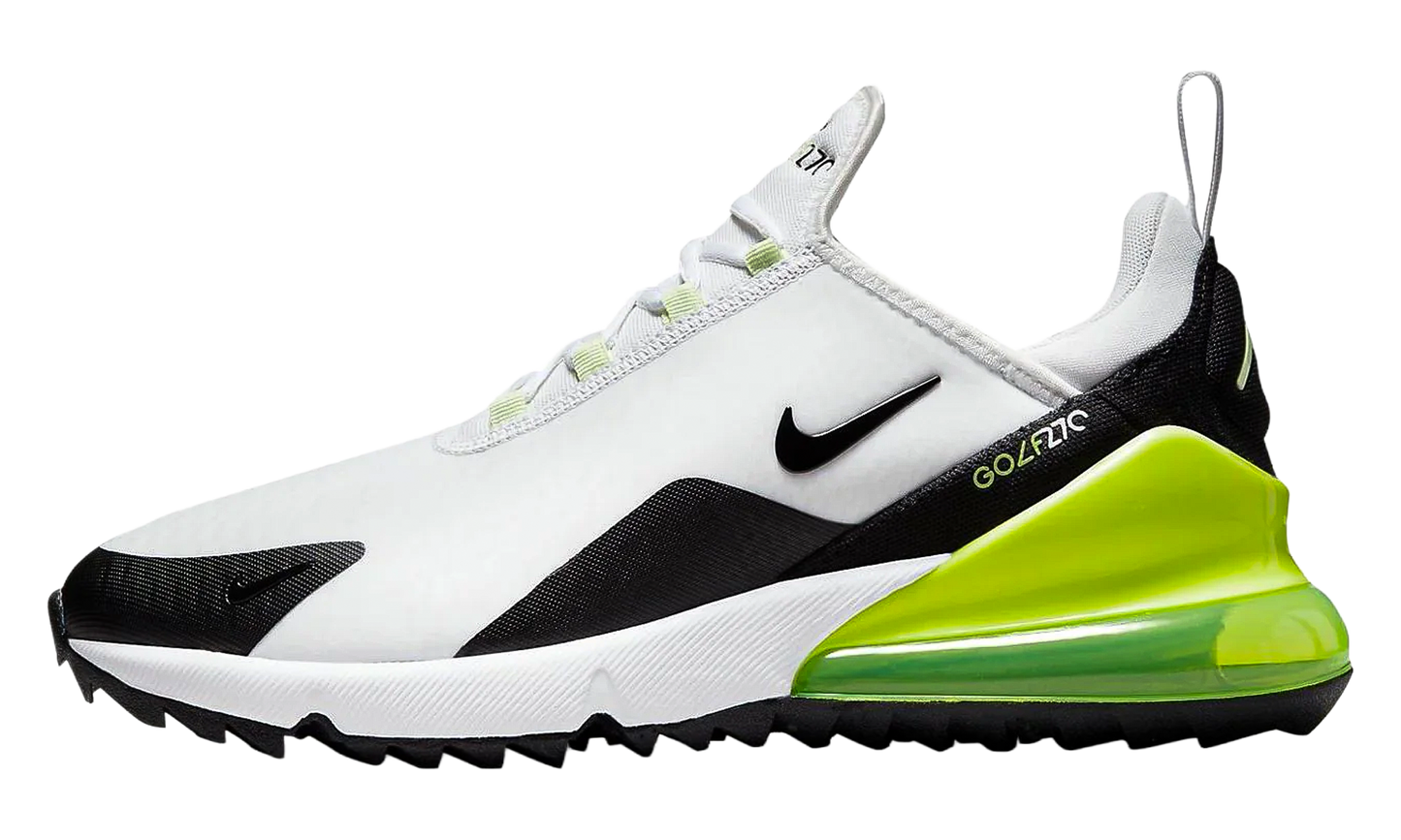 Air Max 270 Golf "White Black Volt" CK6483 105