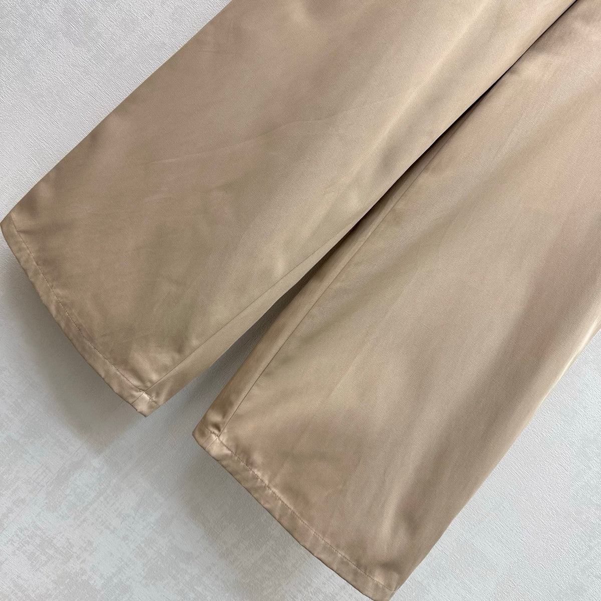 Loew 26 Khaki Wide-Leg Trousers in Cotton 378624