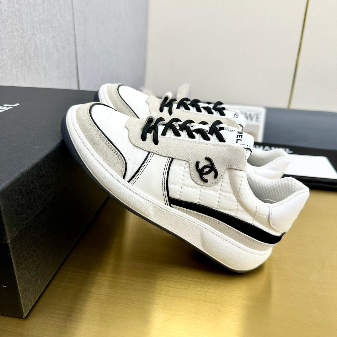 CC 26 Casual Panda Sneakers White in Nylon 815934