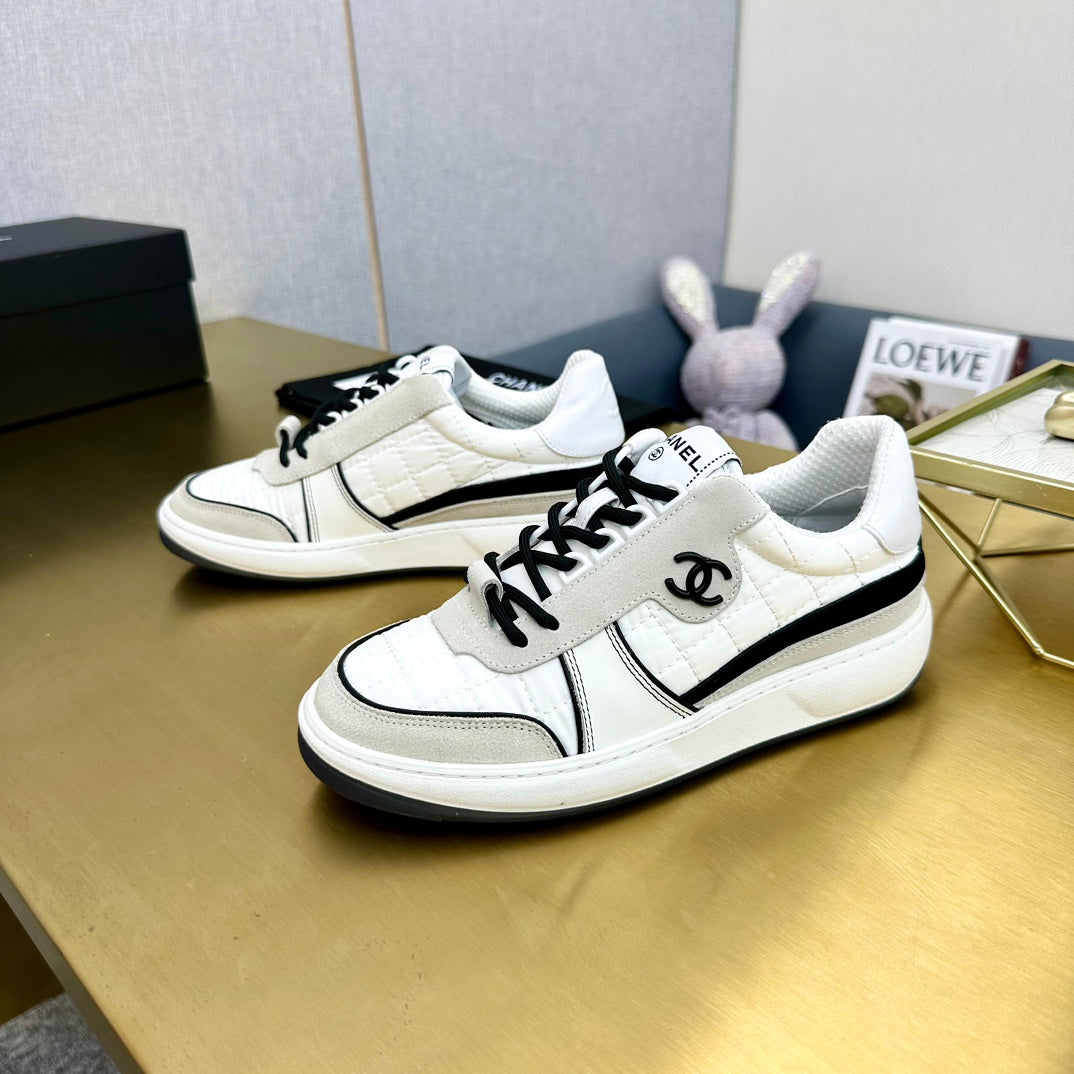 CC 26 Casual Panda Sneakers White in Nylon 815934