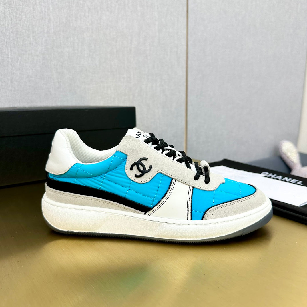 CC 26 Casual Panda Sneakers Blue in Nylon 815936