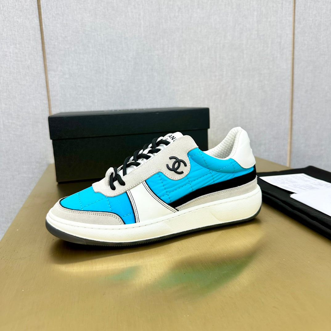 CC 26 Casual Panda Sneakers Blue in Nylon 815936