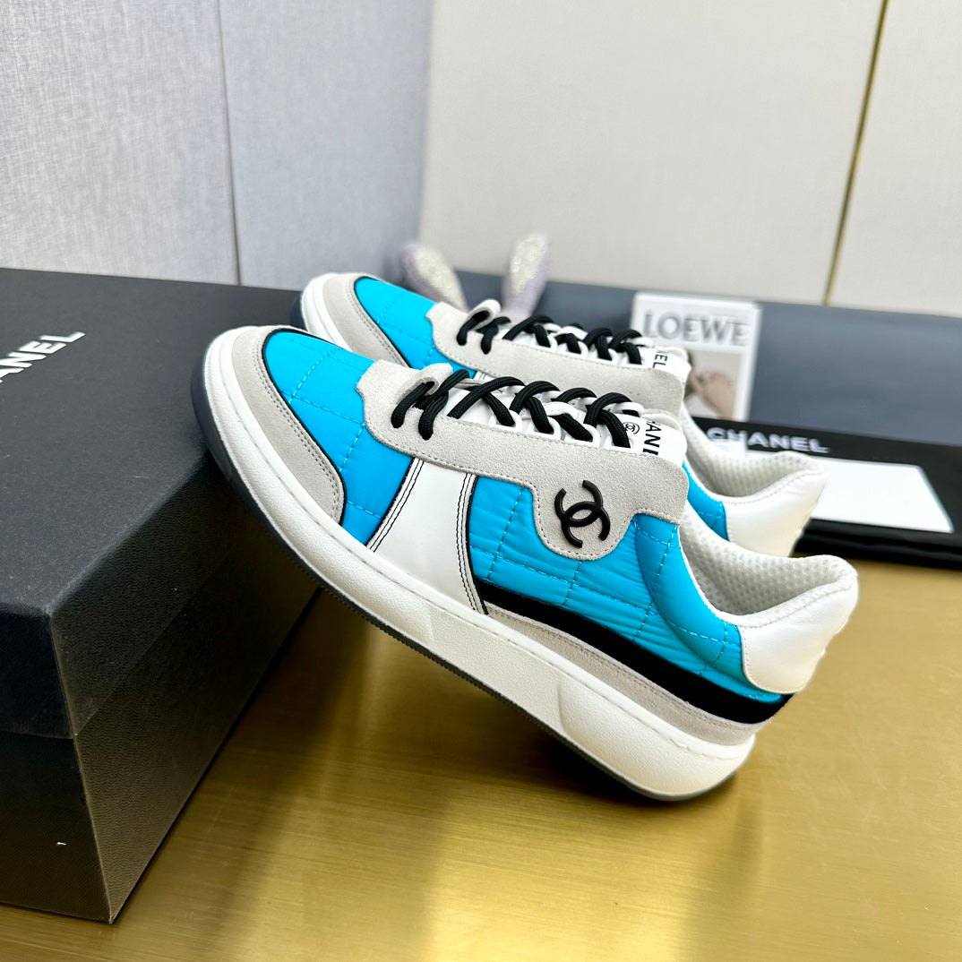 CC 26 Casual Panda Sneakers Blue in Nylon 815936