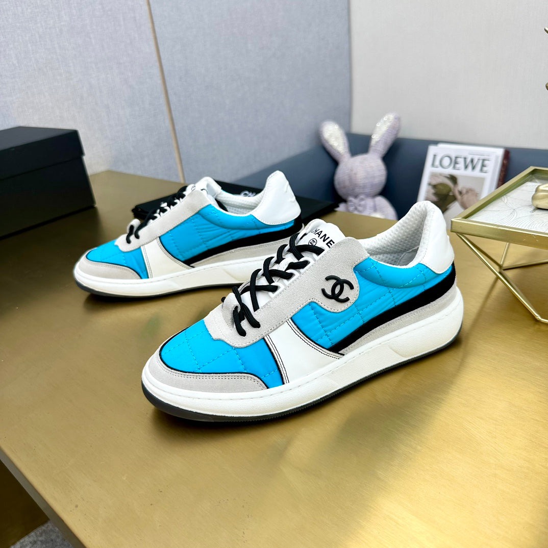 CC 26 Casual Panda Sneakers Blue in Nylon 815936