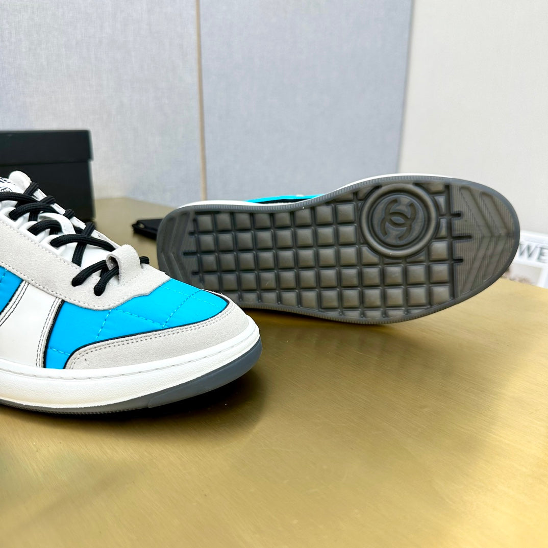 CC 26 Casual Panda Sneakers Blue in Nylon 815936