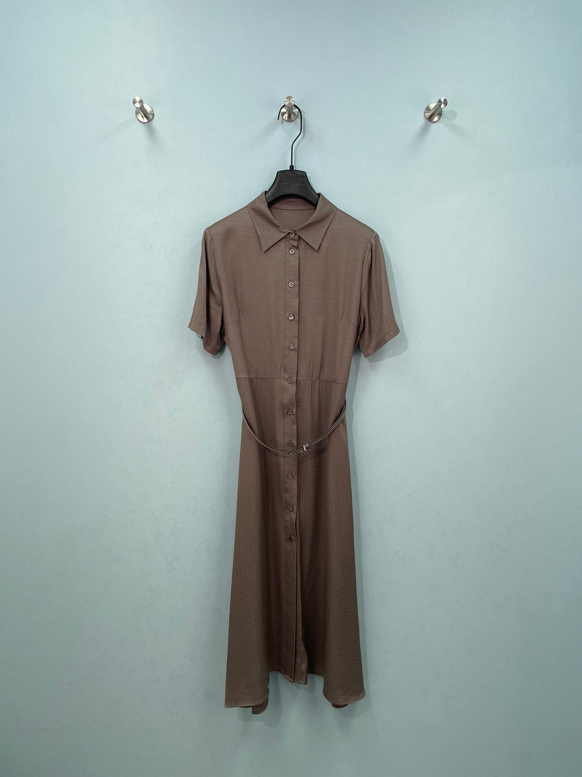 HM Belted Shirtdress Cotton 699267