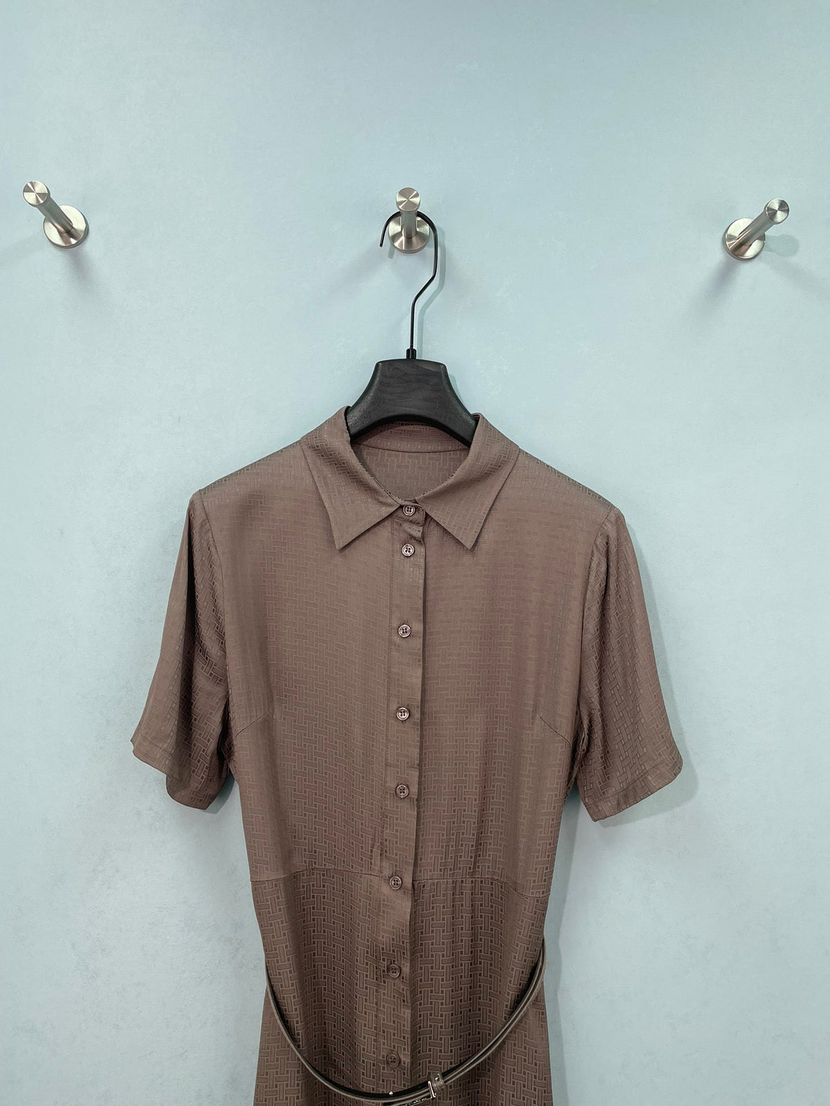 HM Belted Shirtdress Cotton 699267
