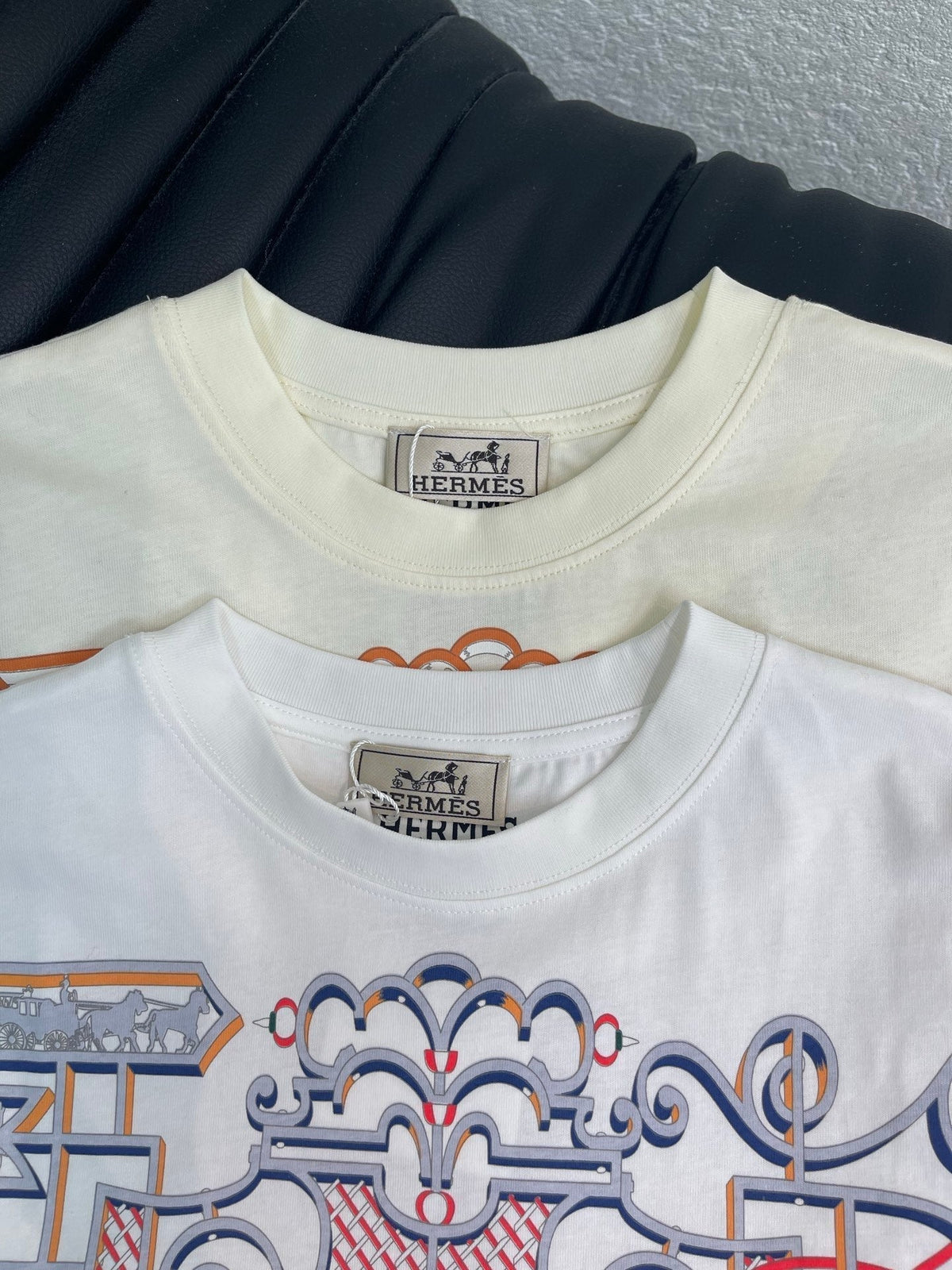 HM L'Enseigne du Sellier Print T-Shirt Cotton 407661