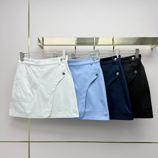 HM 26ss Patch Pocket Skirt Cotton 400232