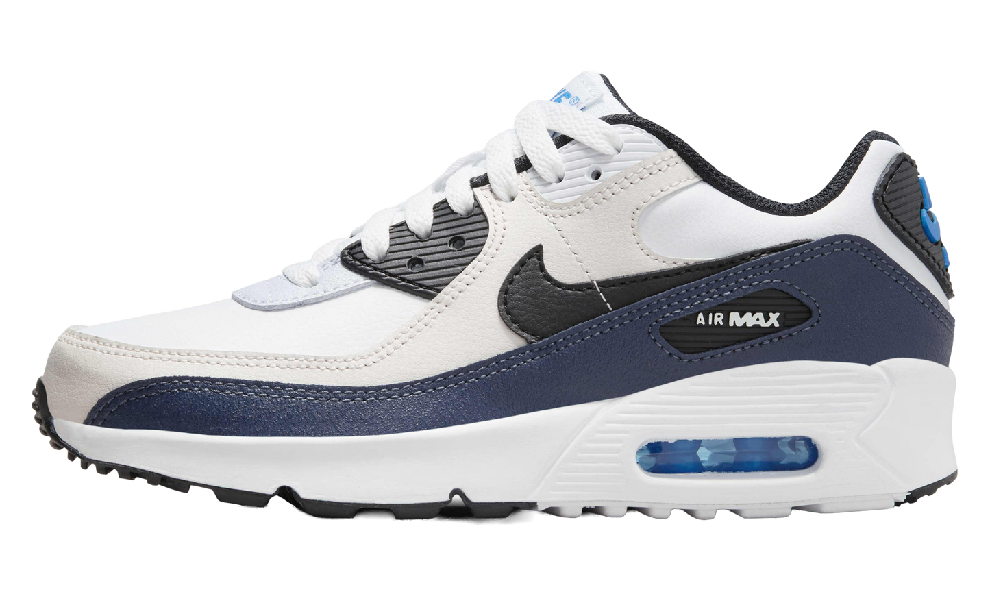 Air Max 90 Leather GS "Phantom Thunder Blue" CD6864 404