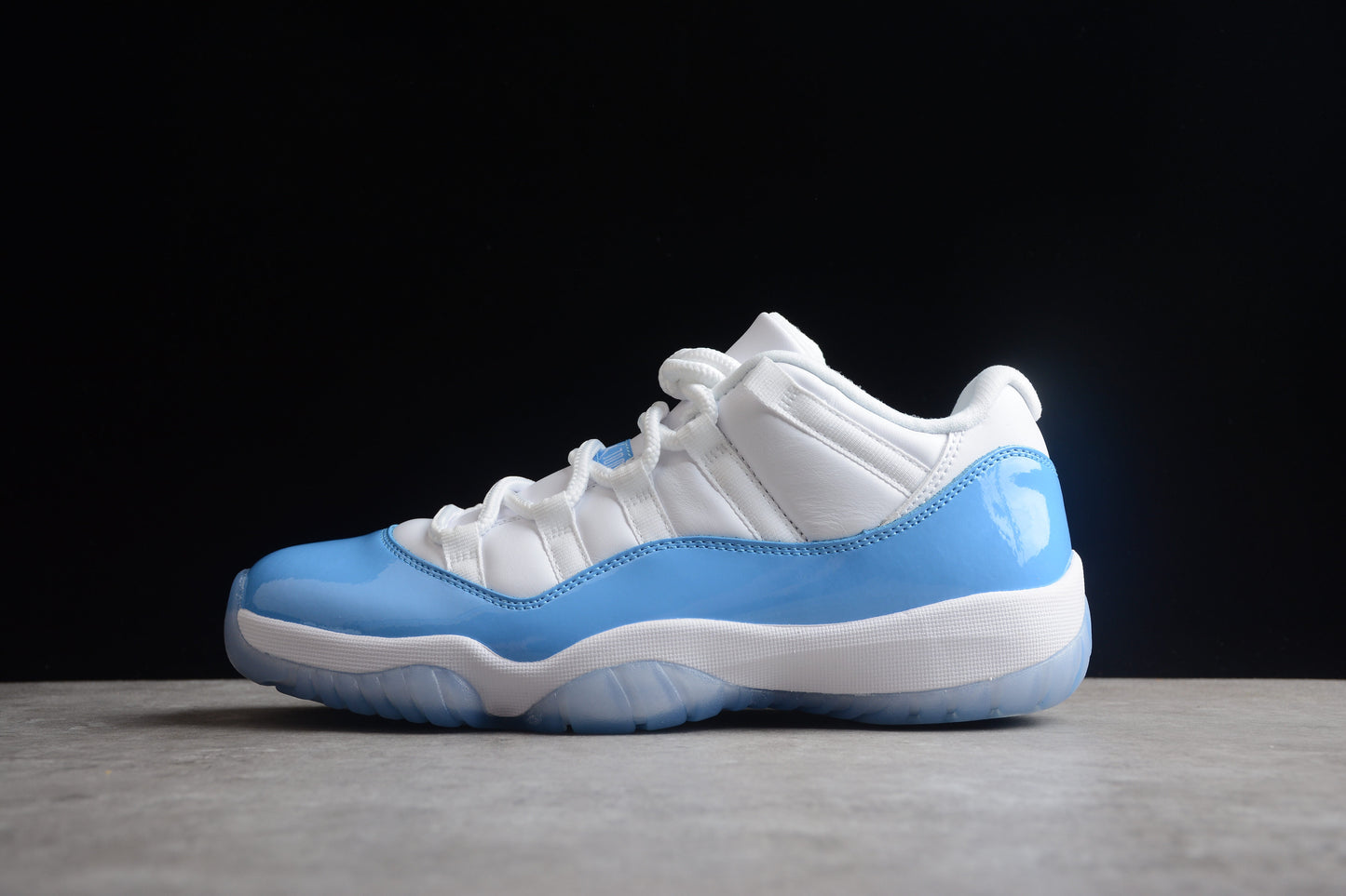 AJ 11 Low   White & University Blue