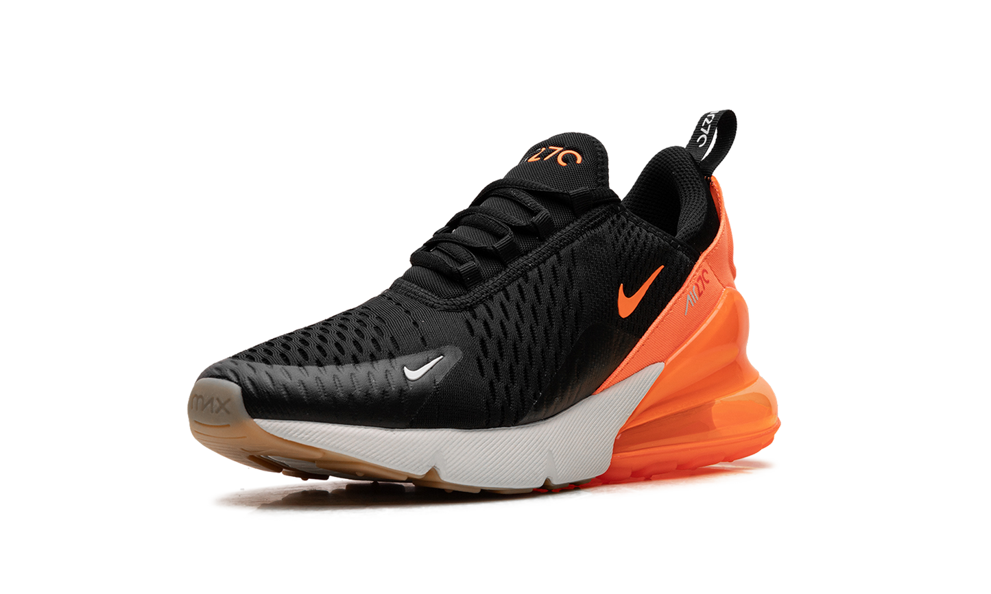 AIR MAX 270 GS "Black Total Orange Bright Crimson" 943345 037