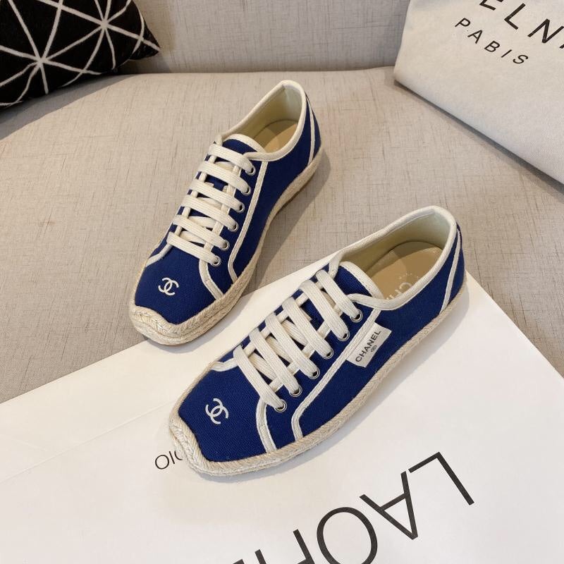 CC FW26 Espadrilles Sneaker Blue Canvas 868004