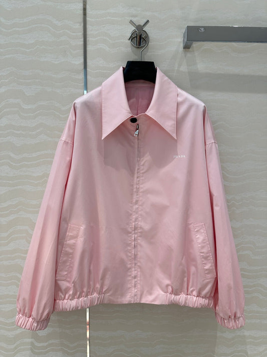 Prada Old Cadre Jacket Pink Cotton