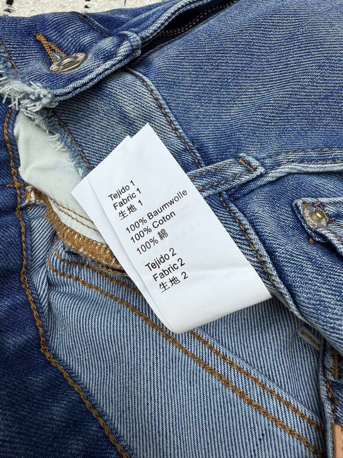 Loewe Flared Jeans Embroidered Logo Applique 404863
