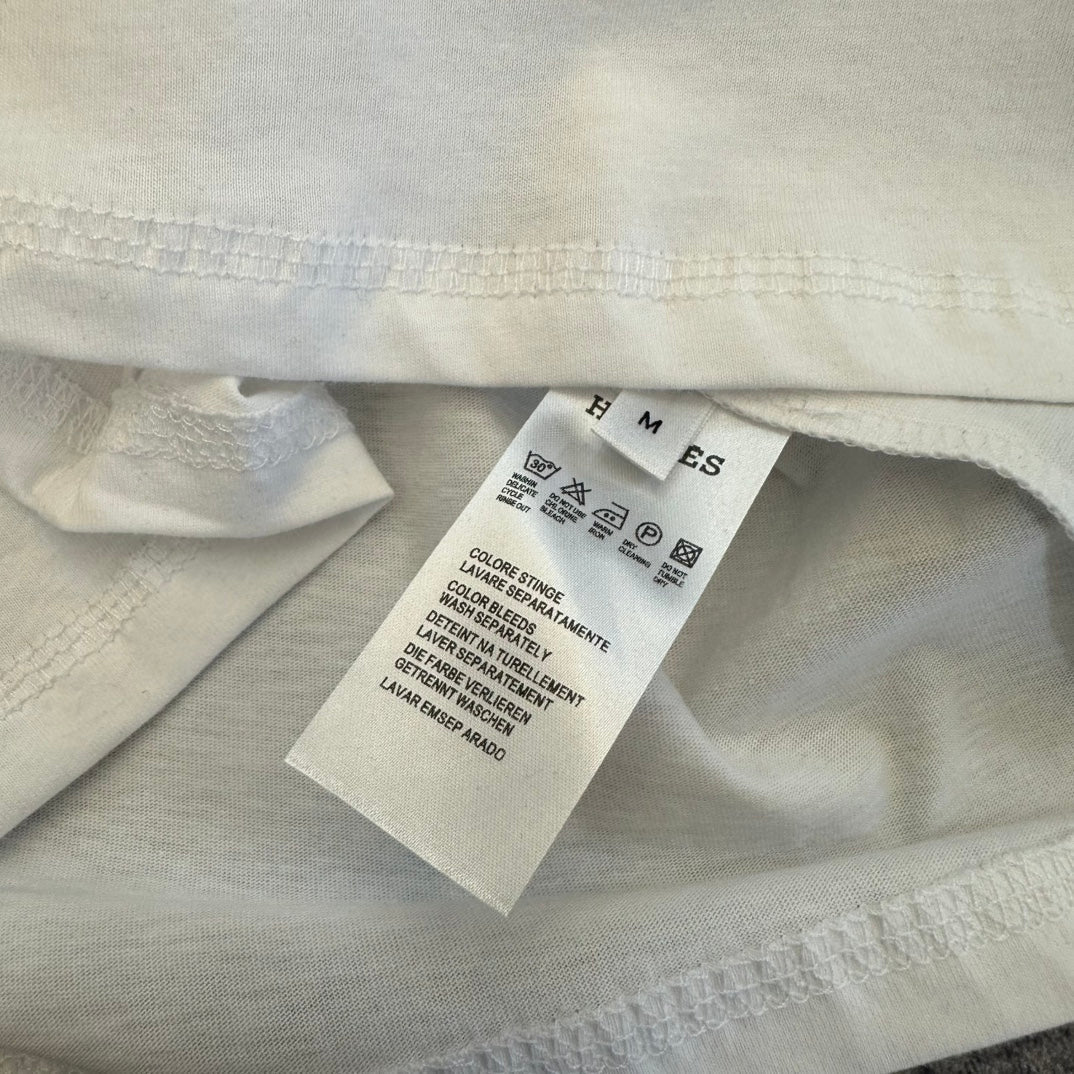 HM SS26 Fitted Dior Médaillon Embroidered T-shirt Cotton 350876