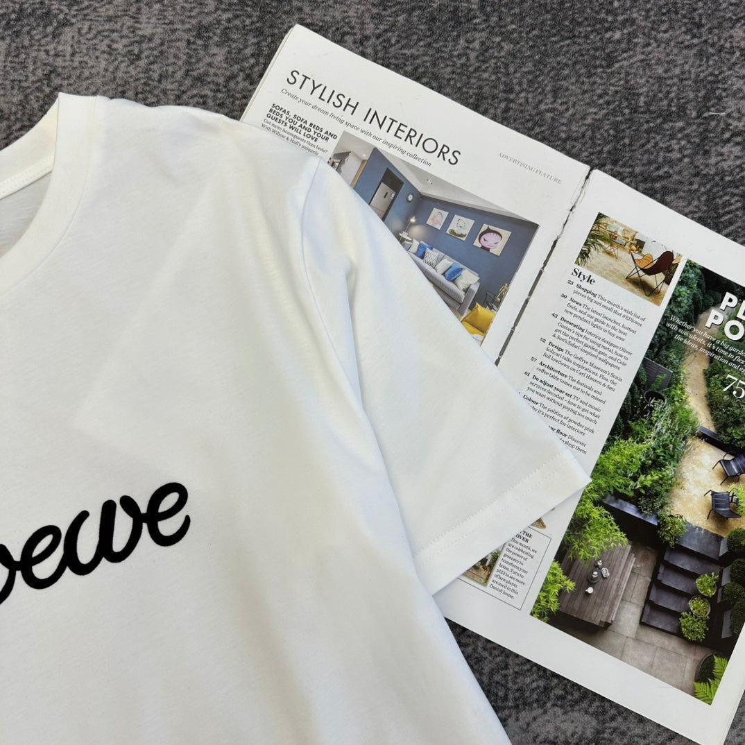 Loewe SS26 Short-Sleeve T-Shirt Cotton 350543