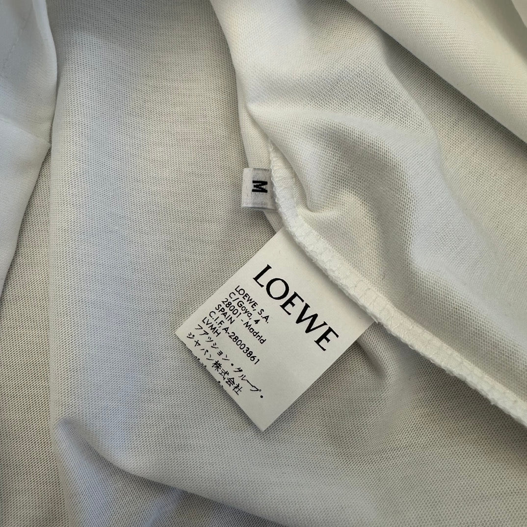 Loewe SS26 Short-Sleeve T-Shirt Cotton 350543