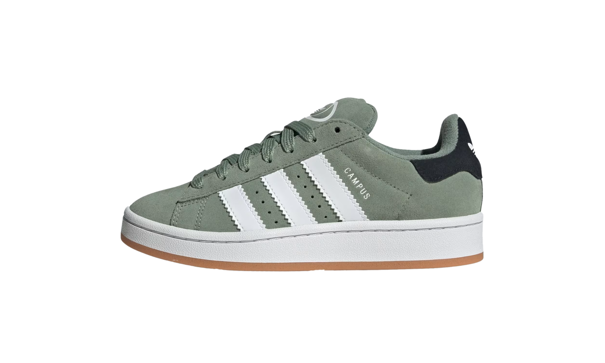 Campus 00s GS "Silver / Green" JI0283