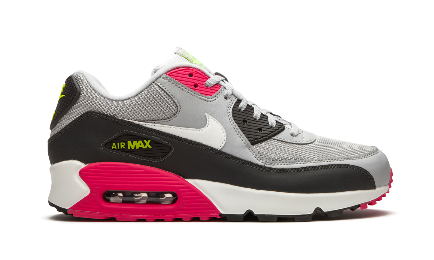 Air Max 90 Essential "Wolf Grey Rush Pink" AJ1285 020