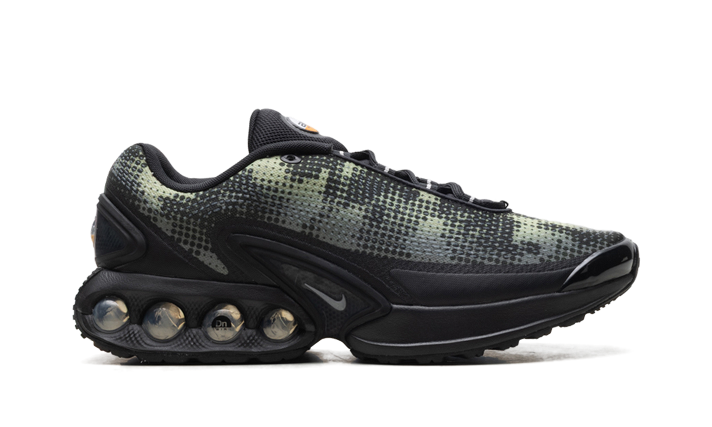 Air Max Dn "Black Olive Aura Medium Olive Metallic Silver" IB3078 010