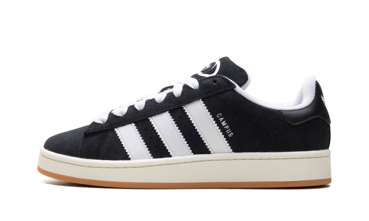 Campus 00s WMNS "Black / White Suede" JP9163