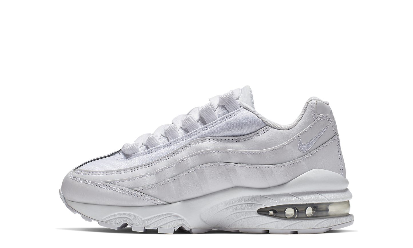 Air Max 95 GS "White Metallic Silver" 905348 104