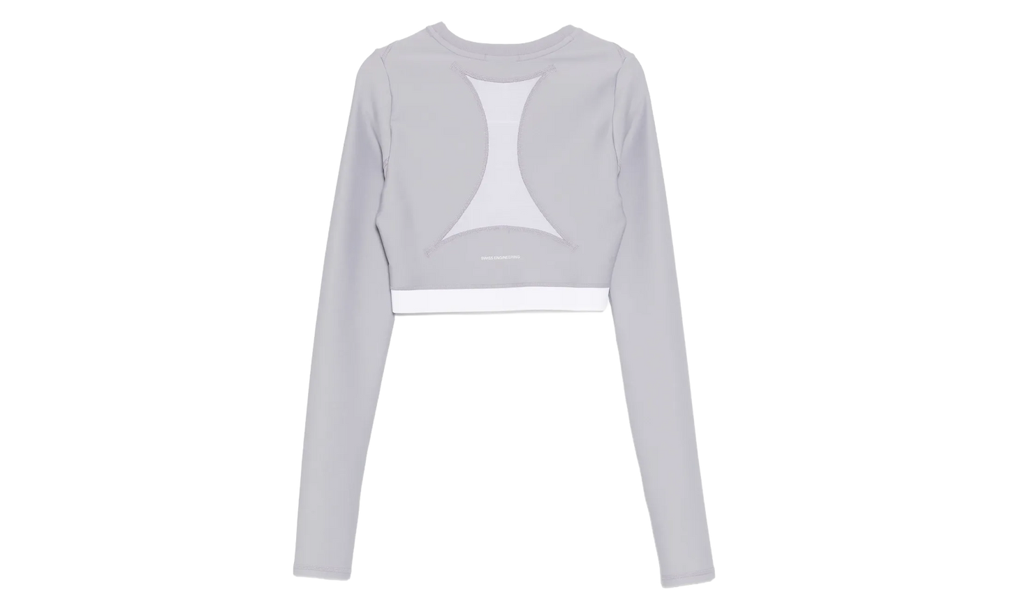 Train Long Sleeve Crop WMNS "Lilac" 1WF10220174