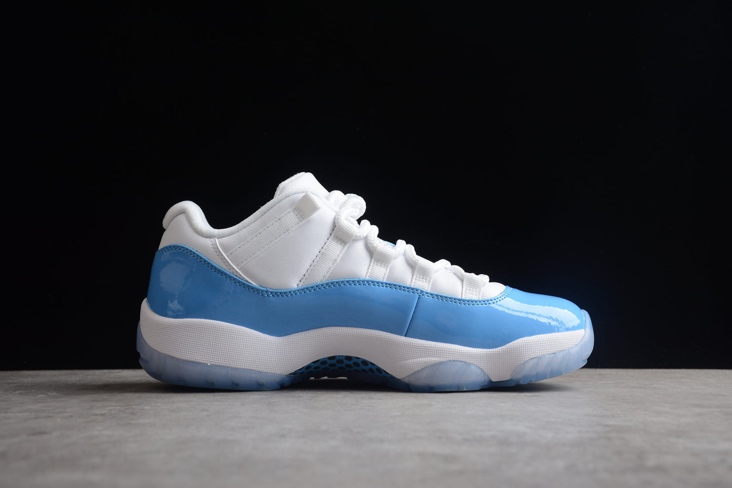 AJ 11 Low   White & University Blue