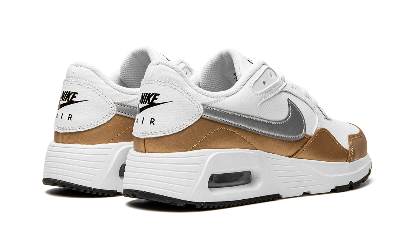WMNS Air Max SC "White Metallic Gold" CW4554 107