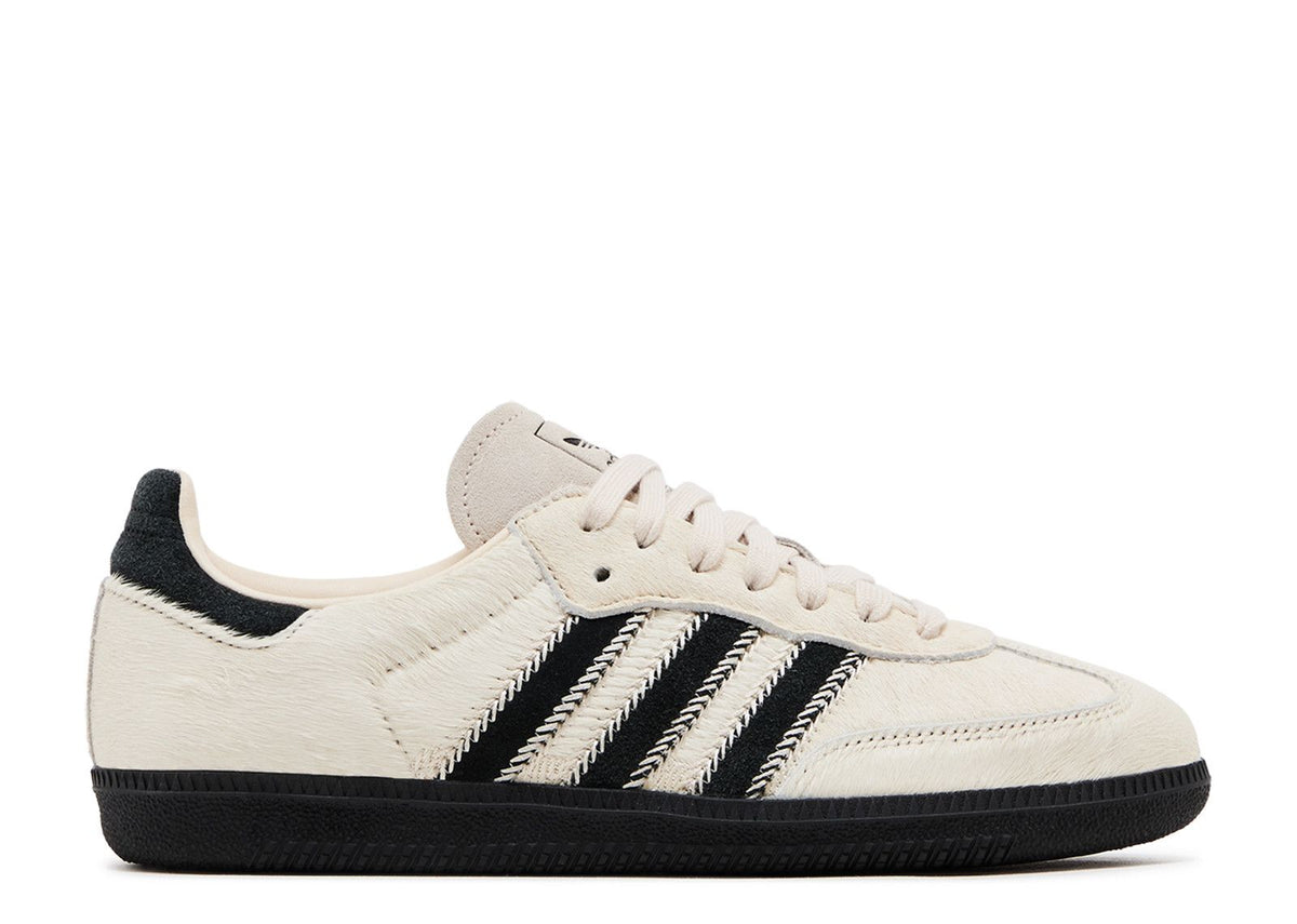 Wmns Adidas Samba OG "Wonder White Black Pony"