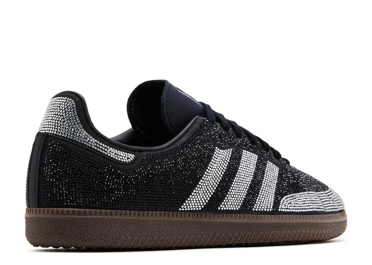 Wmns Adidas Samba OG 'Black Silver Rhinestones'