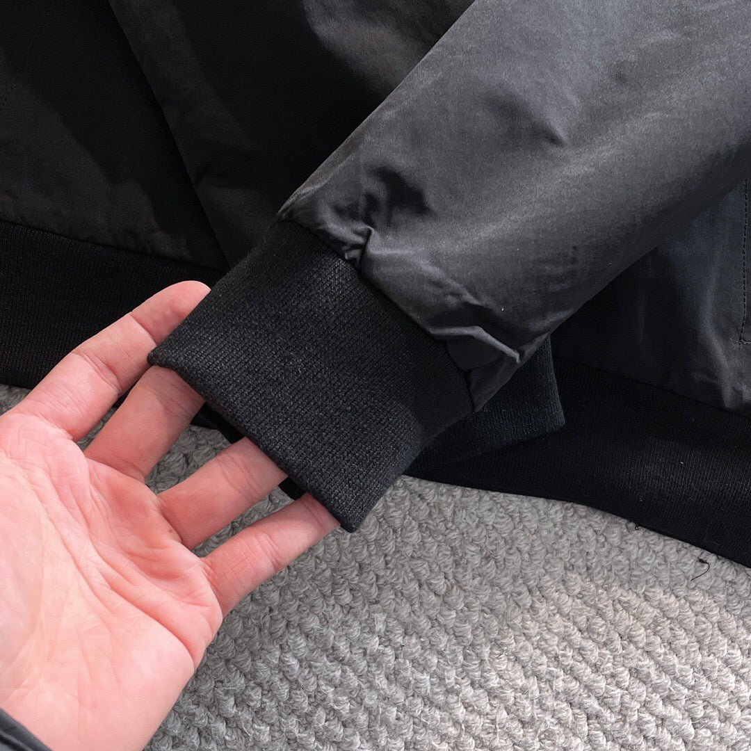 Prada Black/White Jacket with Re-Nylon
