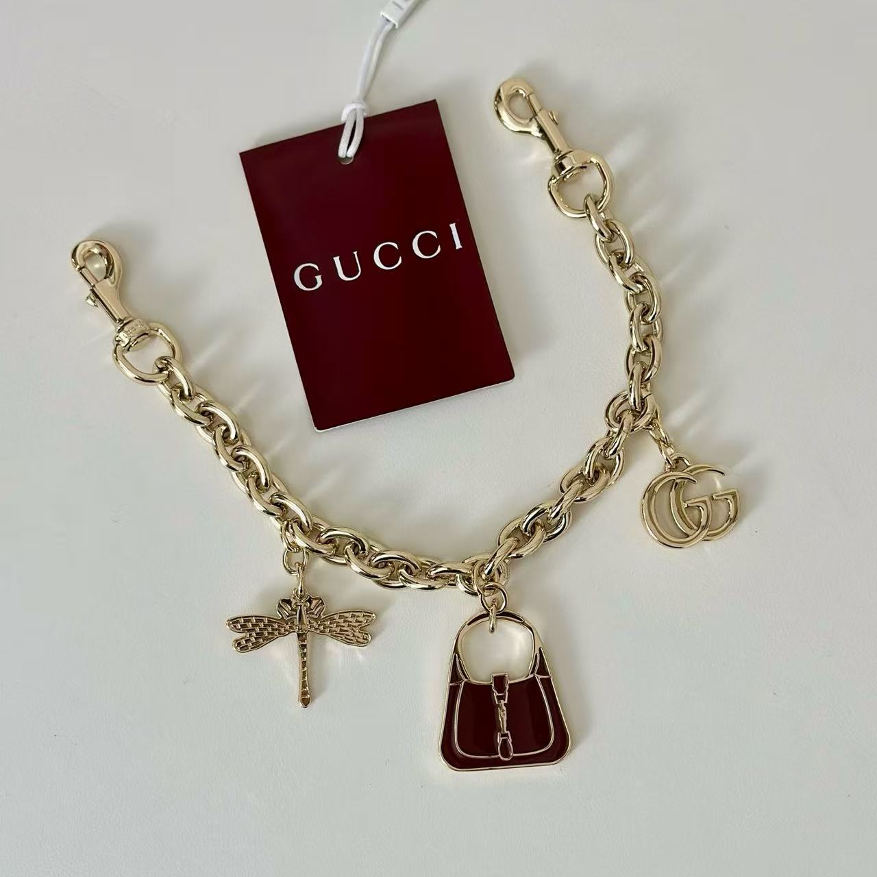 GG Rosso Ancora Charm