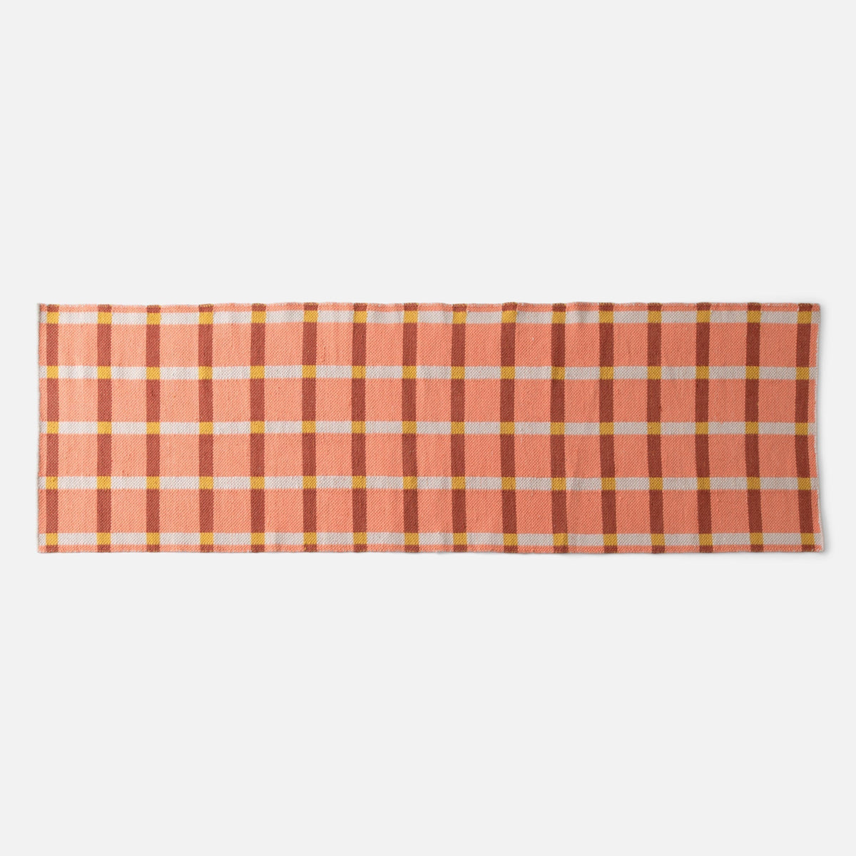 Plaid Wool Rug